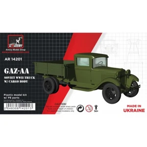 Armory Models AR14201 Plastic Model Kit 1:144 GAZ-AA Soviet WWII cargo truck - Picture 1 of 5