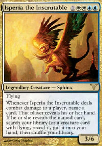 ISPERIA THE INSCRUTABLE Dissension MTG Magic the Gathering Cards DJMagic - Image 1 of 1