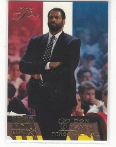 1994 FLAIR USA U.S.A. BASKETBALL DON CHANEY #2 CO COACH - PERSONAL NOTE - Picture 1 of 2