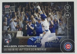 6/19/2016 - 2016 Topps Now WILLSON CONTRERAS RC #164 Chicago Cubs - PR 2404 - Picture 1 of 2