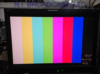 JVC 24inch dt-v24G1  3G SDI / HD SDI LCD monitor (low hours) - Image 1 of 4