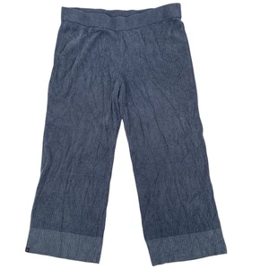 Barefoot Dreams Petite Größe 1X gerippte kuschelige ultraleichte Überziehhose Stargaze - Bild 1 von 9