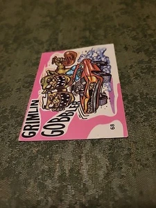 1973 FABULOUS ODD RODS #68 GRIMLIN GOBBLER DONRUSS Rare PINK STICKER CARD - Picture 1 of 2