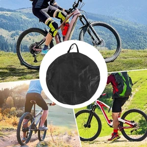 Bicycle Wheel Case Wheelset Carry Cycling Accessories Bike Wheel Bag Travel - Picture 1 of 7