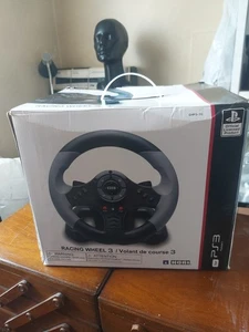 Hori Racing Wheel 3 Sony Playstation 3 Official Product NEW - Picture 1 of 11