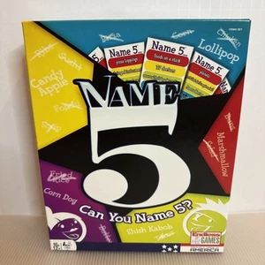 Can You Name 5 COMPLETE Endless Games 2016 Word Game Party Family - Picture 1 of 2