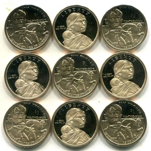 Rolle Juwel 20 PP Kamee 2018-S Sacagawea / Indianer $s - kostenloser Versand - Bild 1 von 3