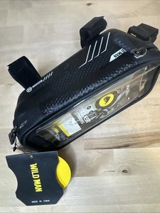WILD MAN E2 Outdoor Fahrradtasche mit 6,2 Zoll Handyhülle wasserdicht - Bild 1 von 13