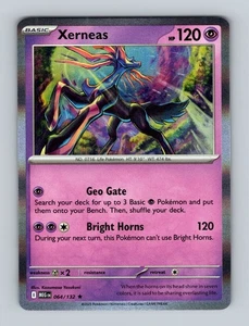 Pokemon TCG - Mega Evolution (MEG EN) Xerneas - #064/132 - Holo Rare - Picture 1 of 2