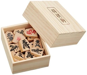 Chess SHOGI Wood Koma Piece with Box Free Shipping with Tracking# New from Japan - Picture 1 of 4
