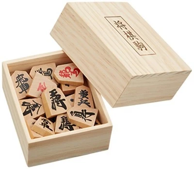 Chess SHOGI Wood Koma Piece with Box Free Shipping with Tracking# New from Japan - Image 1 of 4