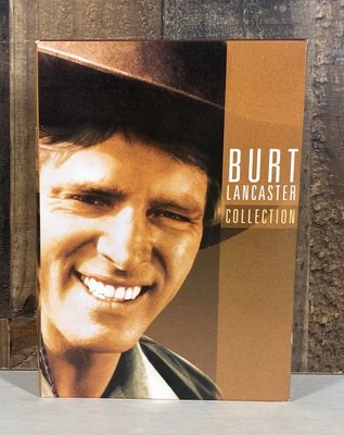 Burt Lancaster Collection DVD 4 Film Set Unforgiven, Vera Cruz, Kentuckyian, Sca - Image 1 of 4