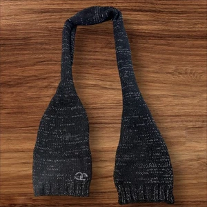 Juicy Couture Damen Schwarz Schal Strick Strass Glitzer Logo One Size - Bild 1 von 6