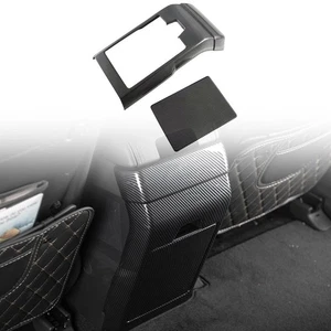 Rear Air Vent Cover Air Vent Outlet Cover Carbon Fiber Finish Easy To Install - Picture 1 of 12