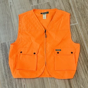 Remington Vest Adult L/XL Bright Orange Utility Safety Hunting High Visiblity - Picture 1 of 7