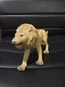 Long lion ronflant impérial 11" 1985 bouche et yeux peints - Photo 1/5