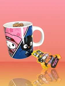 SANRIO X NARUTO 16 oz CERAMIC MUG Super Cute!!!! New with Tag - Picture 1 of 6