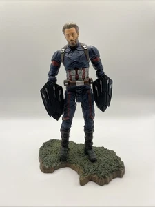 CAPTAIN AMERICA MARVEL SELECT AVENGERS INFINITY WAR DIAMOND SELECT TOYS 2018 - Picture 1 of 8