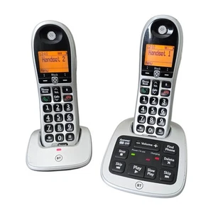 BT4600 Twin Big Button Digital Cordless Phone Advanced Call Blocking - Used - Zdjęcie 1 z 8