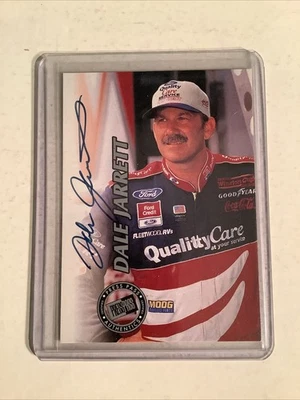 1999 Press Pass Дейл Джарретт авто 6/250 #10 HOF, NASCAR, подлинный автограф - Изображение 1 из 4