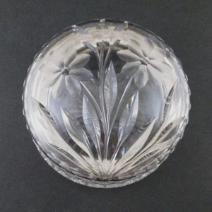 VISCARIA - 5" Hinged JEWELRY BOX - ABP American BRILLIANT Cut Glass - PAIRPOINT - Picture 1 of 14
