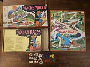 The Wacky Races Brettspiel 1969 Milton Bradley Vintage Cartoon Game - Bild 1 von 8
