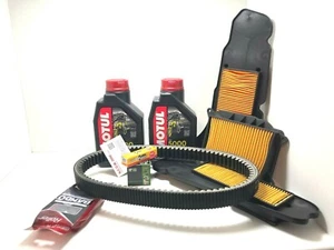 KIT TAGLIANDO YAMAHA YP MAJESTY 400 2014 OLIO FILTRI ARIA CINGHIA CANDELA RULLI - Imagen 1 de 1