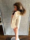 Vintage Barbie Doll 1960s Winter Holiday #975 White Jacket Excellent Condition