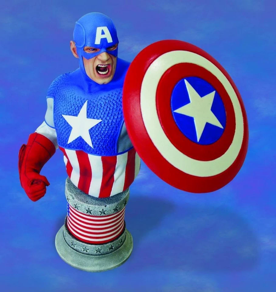 BUSTO DEFINITE CAPITÁN AMÉRICA - EDICIÓN LIMITADA 7500 Foto 1 de 1