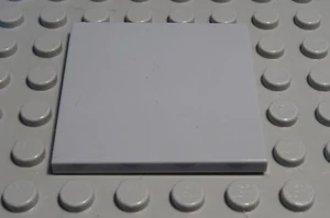 Lego Fliese - Kachel 4x4 new Grau 2 Stück - Picture 1 of 1