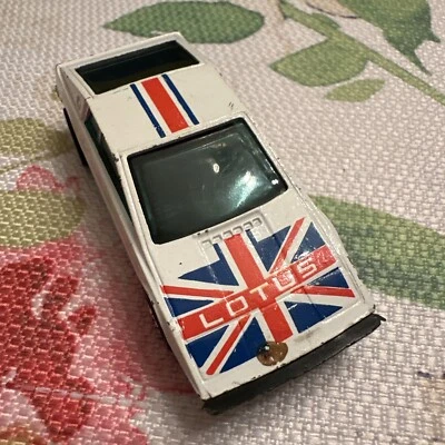 De colección 1978 Hot Wheels British Royal Flash Lotus Esprit blanco Hong Kong Foto 1 de 4
