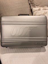 VINTAGE SWATCH 007 JAMES BOND ALUMINIUM BRIEFCASE for 20 WATCHES COLLECTION
