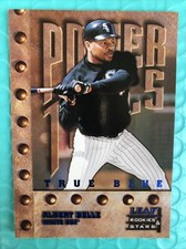 1998 Leaf Rookies & Stars R & S Albert Belle PT TRUE BLUE 1 of 500 Chicago Sox
