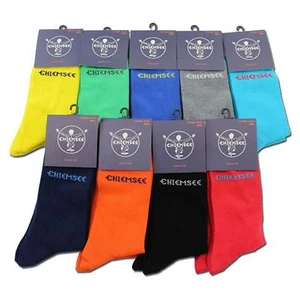 Calze uomo Chiemsee calze calze colori di tendenza tg 39-42, 43-46, 47-50 - Foto 1 di 1