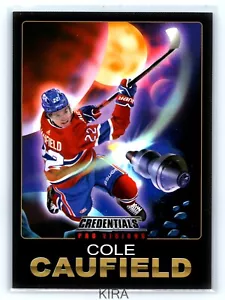 2021-22 Upper Deck Credentials Pro Visions Cole Caufield #9 out of 10 Rookie RC - Picture 1 of 2