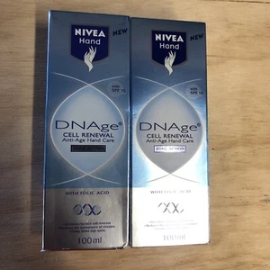 Nivea Hand DNage Cell Renewal - Anti Age Hand Care Cream With SPF15 X2 - Picture 1 of 3