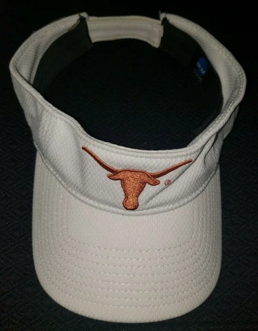 TEXAS LONGHORNS UNIVERSITY NCAA MASCOT VISOR CAP Cover