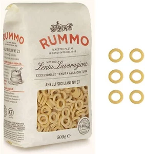 PASTA RUMMO ANELLI SICILIANI PASTA DI SEMOLA ITALIANA ANELLETTI AL FORNO 500 gr - Imagen 1 de 5