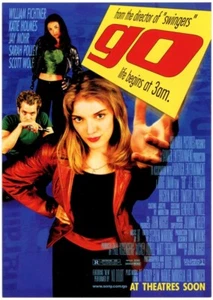 -- Go (1999) - Movie Poster Reproduction Postcard! - Picture 1 of 2