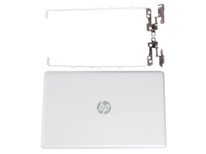 For HP 17-by1023cl 17-by1071cl 17-by1083cl 17-by4061cl LCD Back Cover + Hinges - Picture 1 of 7