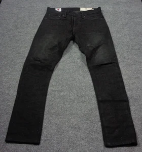 Rogue Territory Jeans Black 29x30 Japanese Selvedge Denim Signature Six Pocket - Picture 1 of 15