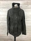SUPERDRY Wax Jacket - Size Small - Green - Great Condition - Women’s