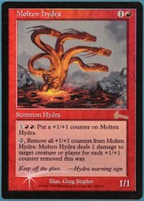 Molten Hydra FOIL Urza's Legacy PLD Red Rare MAGIC CARD (ID# 246875) ABUGames