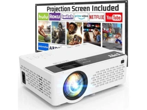 Proyector Para Moviles Celular Wifi Bluetooth Android ,Portatil Mini 1080P NUEVO - Picture 1 of 8