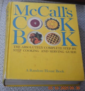 Vintage 1963 Hardcover Cook Book McCall's Cookbook - Picture 1 of 5