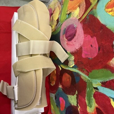 "Inmovilizador de rodilla SCOTT 16"" 3 paneles beige sin látex nuevo en caja"  Foto 1 de 2