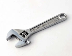 JIS Standard Mini Stubby 4"/100mm Mini Adjustable Wrench Shifter Jaw Open to15mm - Picture 1 of 3
