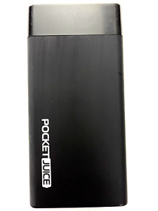 Tzumi PocketJuice 12,000 mAh Portable Charger for Most USB-Enabled Devices Black