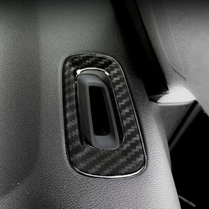 Carbon Look Inner Dashboard Air Outlet Vent Trim Cover For Volvo XC40 2019-2022 - Picture 1 of 6