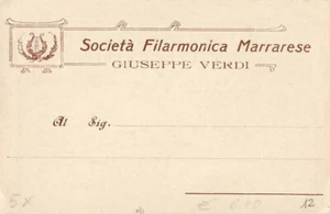 8154 MARRARA SOCIETA' FILARMONICA MARRARESE VERDI - Picture 1 of 1